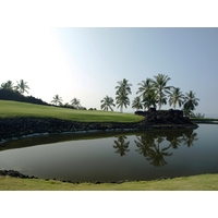 One of the signature holes at Kona Country Club's Mountain Course is undoubtedly the short par-4 seventh.